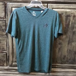 Adidas v neck T-shirt
